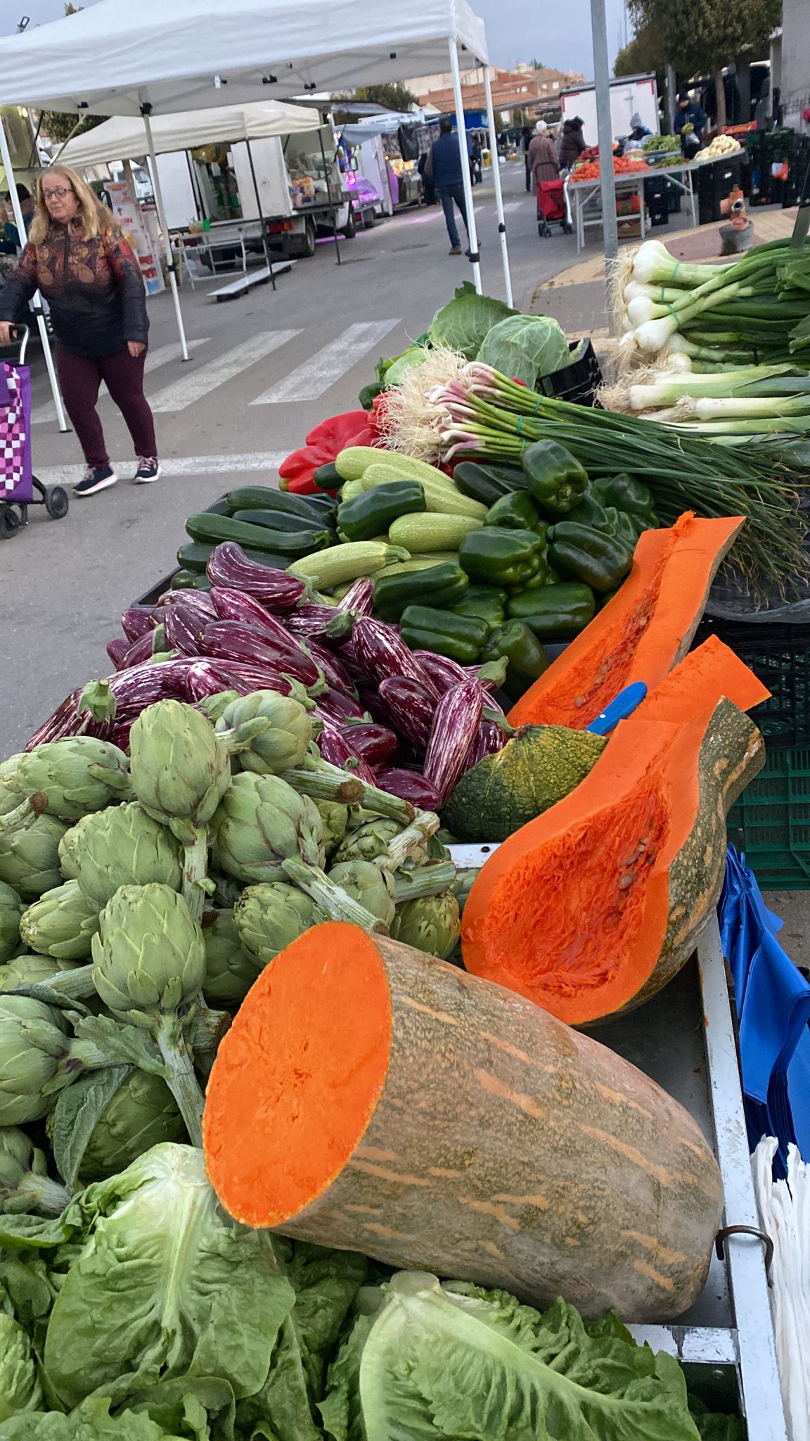 Calabaza alargada Frutas y Verduras Isabel